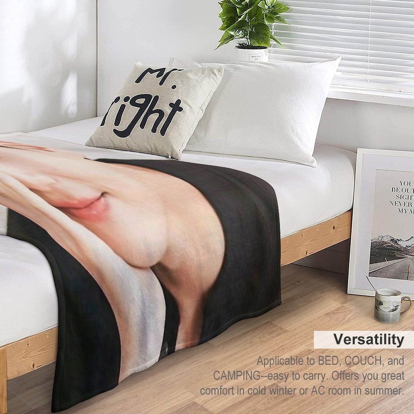 Actor Park Seo-joon Throw Blanket