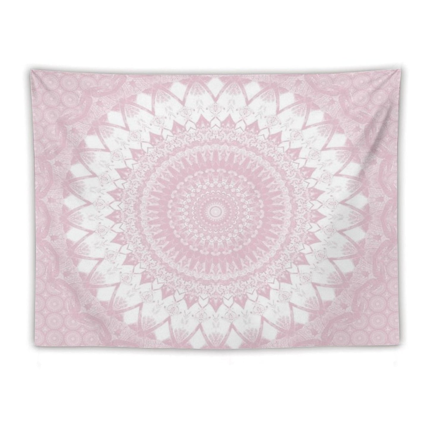 Boho Pink Mandala Tapestry