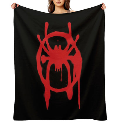Into The Spider-Verse Throw Blanket