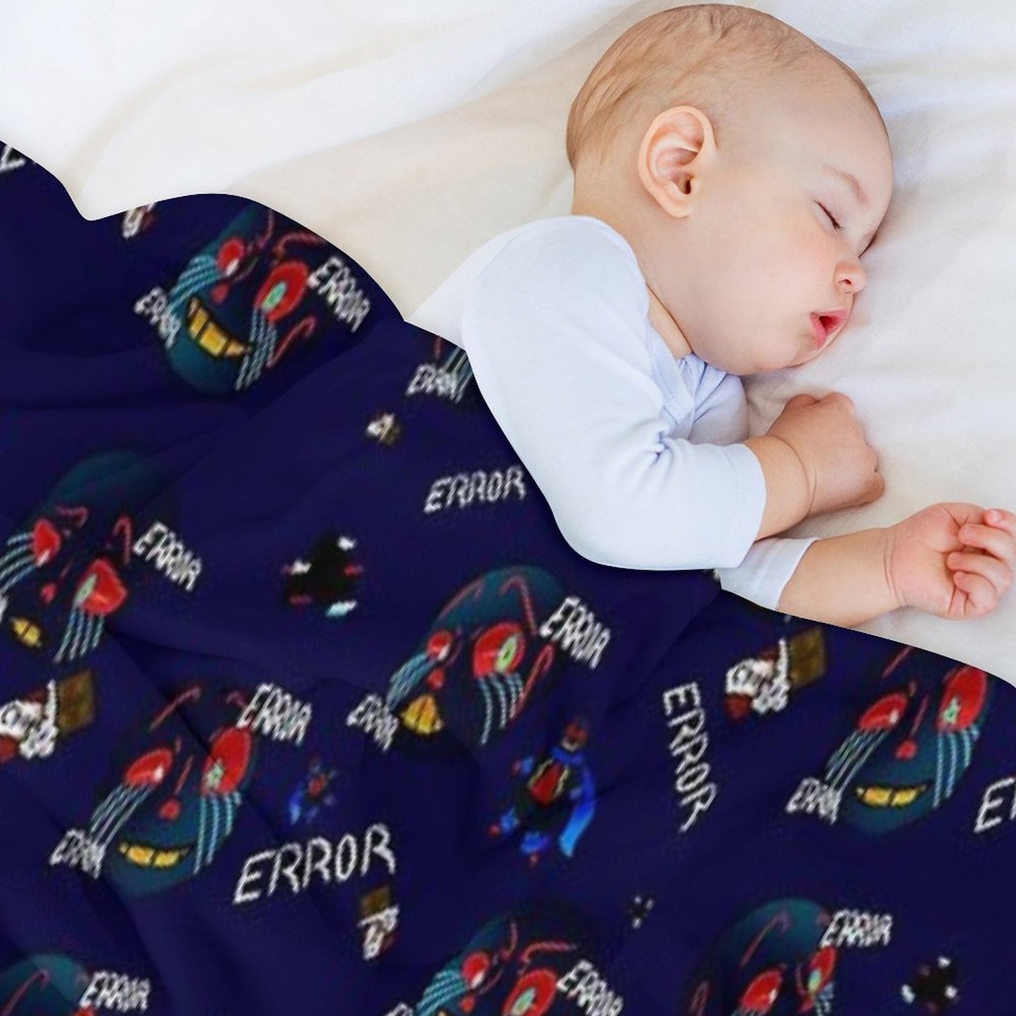 Error Pattern Throw Blanket