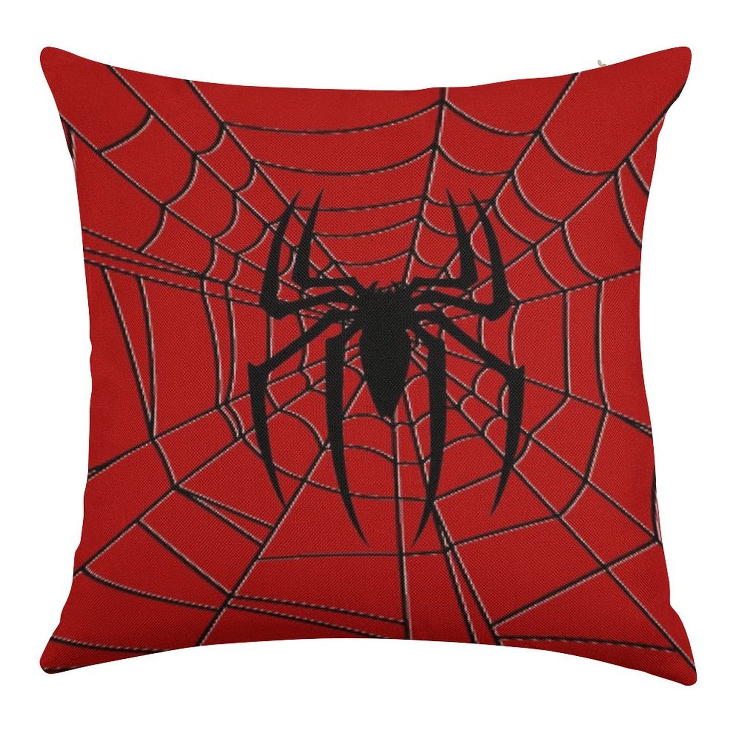 Spiderman Linen Throw Pillow Cover