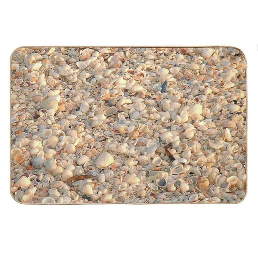 Seashells from Sanibel Island Bath Mat