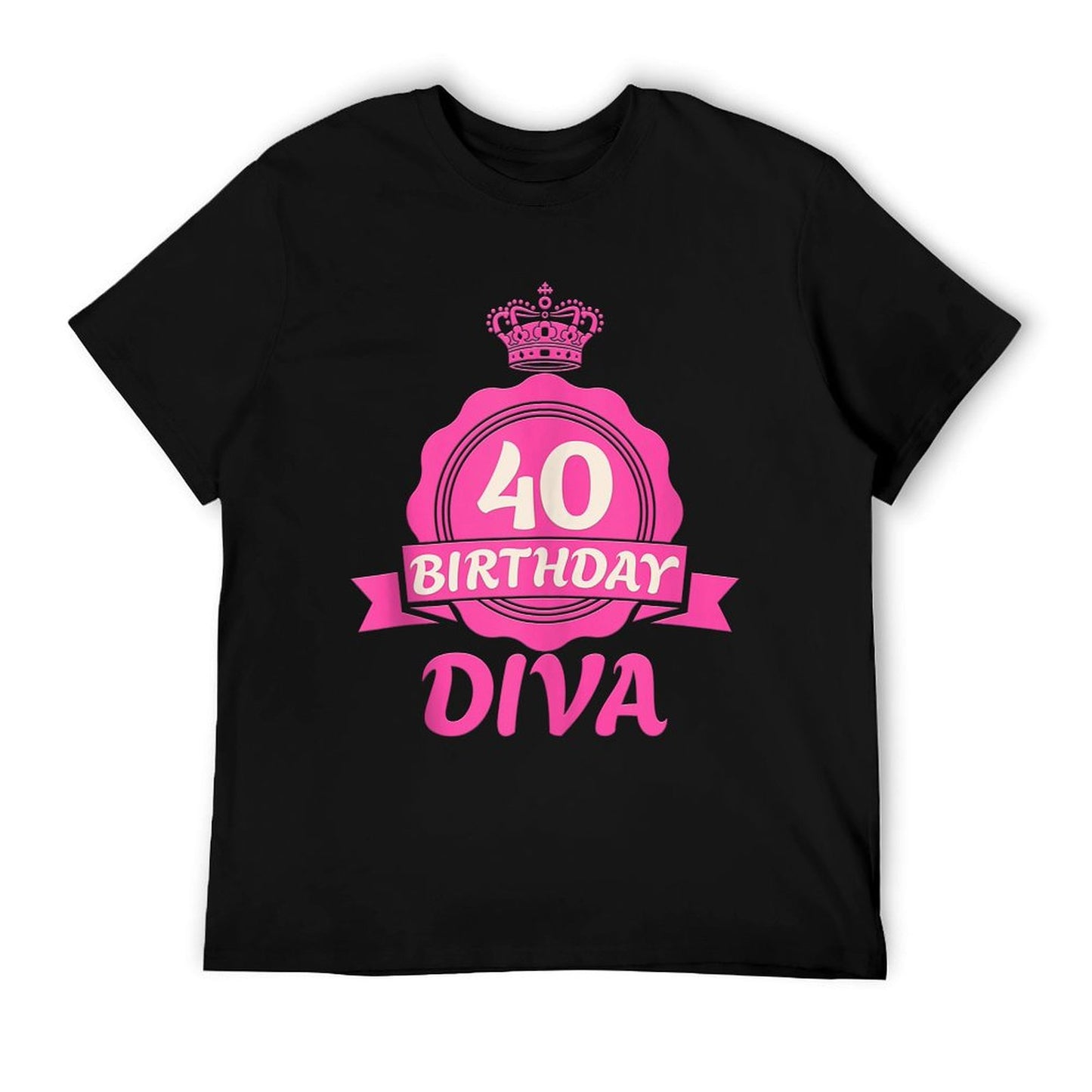 40th Birthday 40 BIRTHDAY DIVA 40 Years Women  Classic T-Shirt