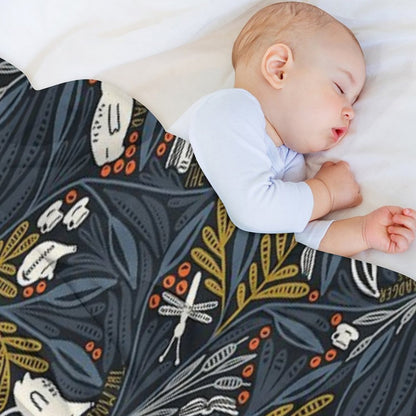 Wind in The Willows Throw Blanket