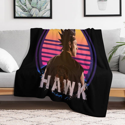 Hawk Shirt Throw Blanket