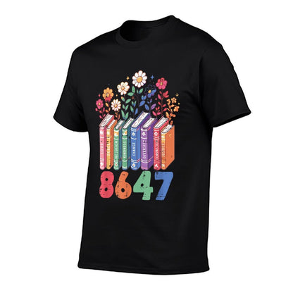 Resist 8647 Books Love Peace Protest Anti Women Girls  Eco-friendly Material T-Shirt