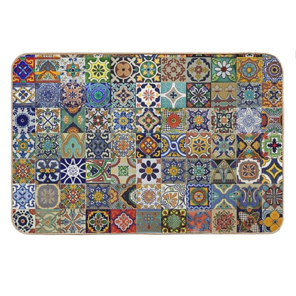 Mexican Tiles Bath Mat