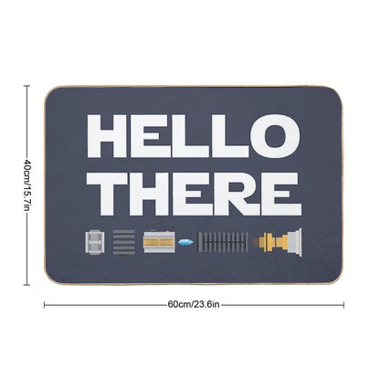 Hello There Bath Mat