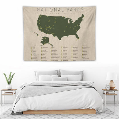 US National Parks Tapestry