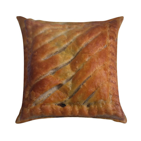 Greggs Steak Bake Soft Ultra-Soft Texture Throw Pillow
