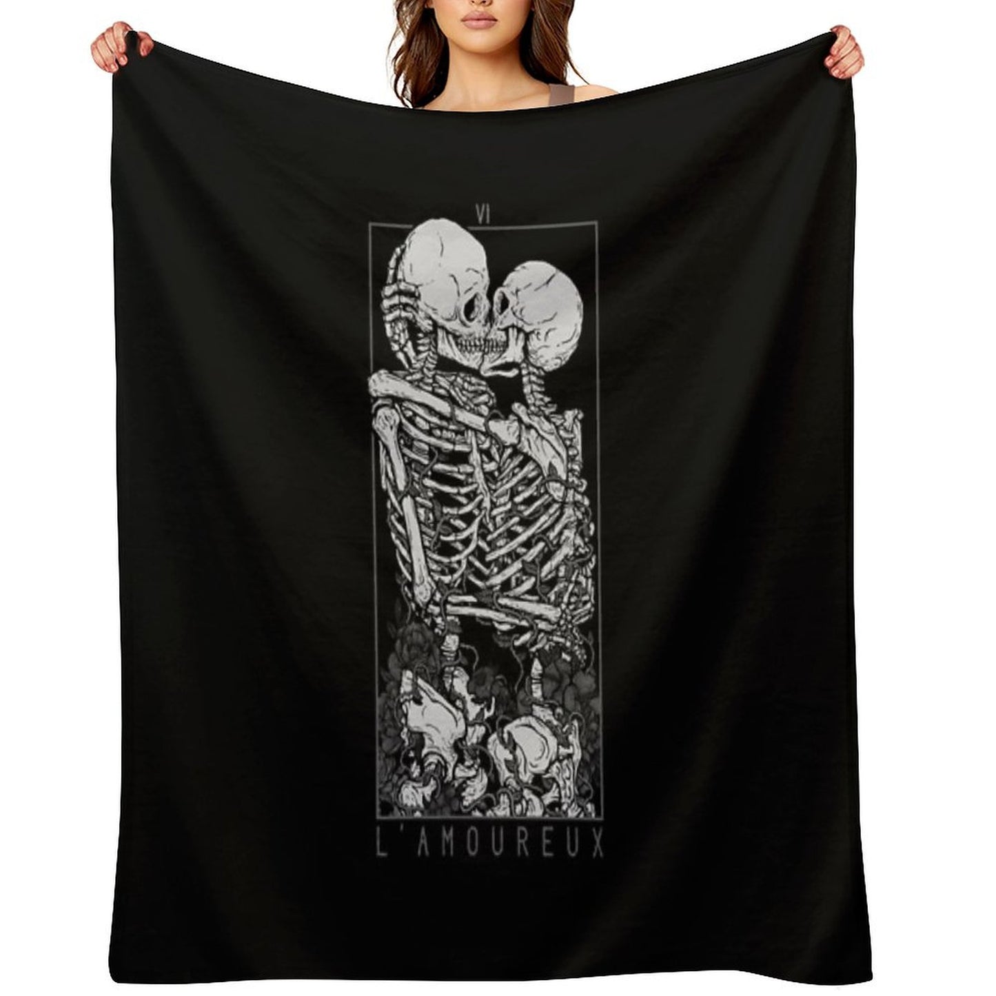 The Lovers Throw Blanket