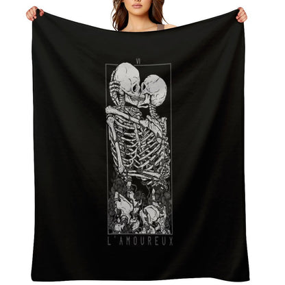 The Lovers Throw Blanket