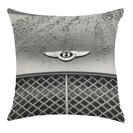 Bentley Grill Linen Throw Pillow Cover