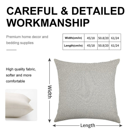 The Entire Bee Movie Script Linen Throw Pillow Cover