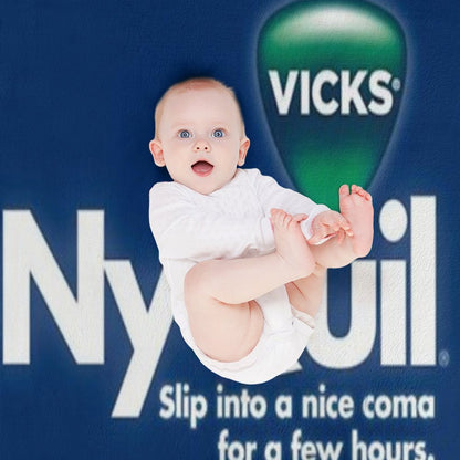 NyQuil Throw Blanket