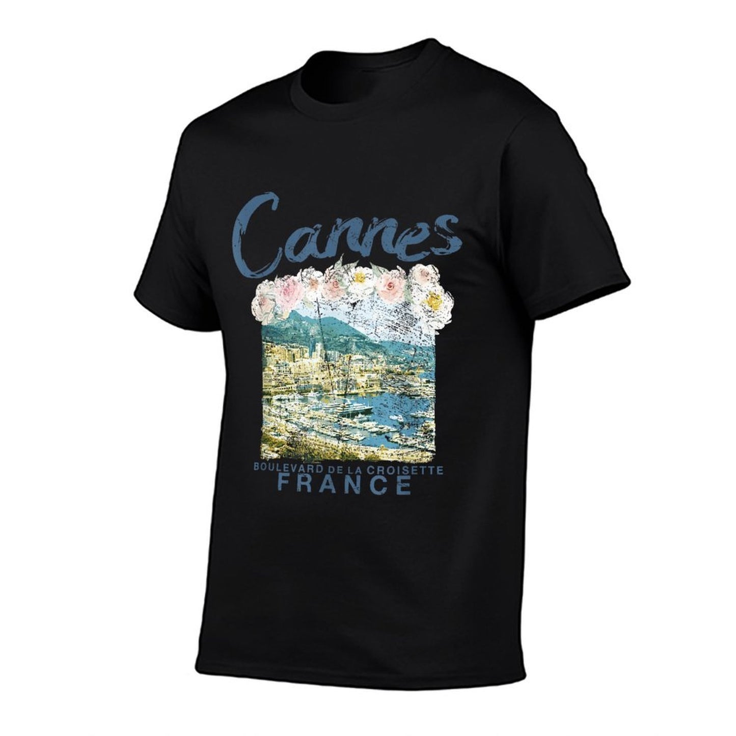 FRANCE Cannes French Riviera Vintage Travel T  Tagless Design T-Shirt