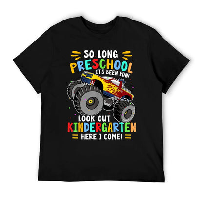 So Long Preschool Graduation Monster Truck T-Shirt
