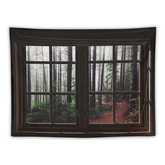 Forest Window Tapestry