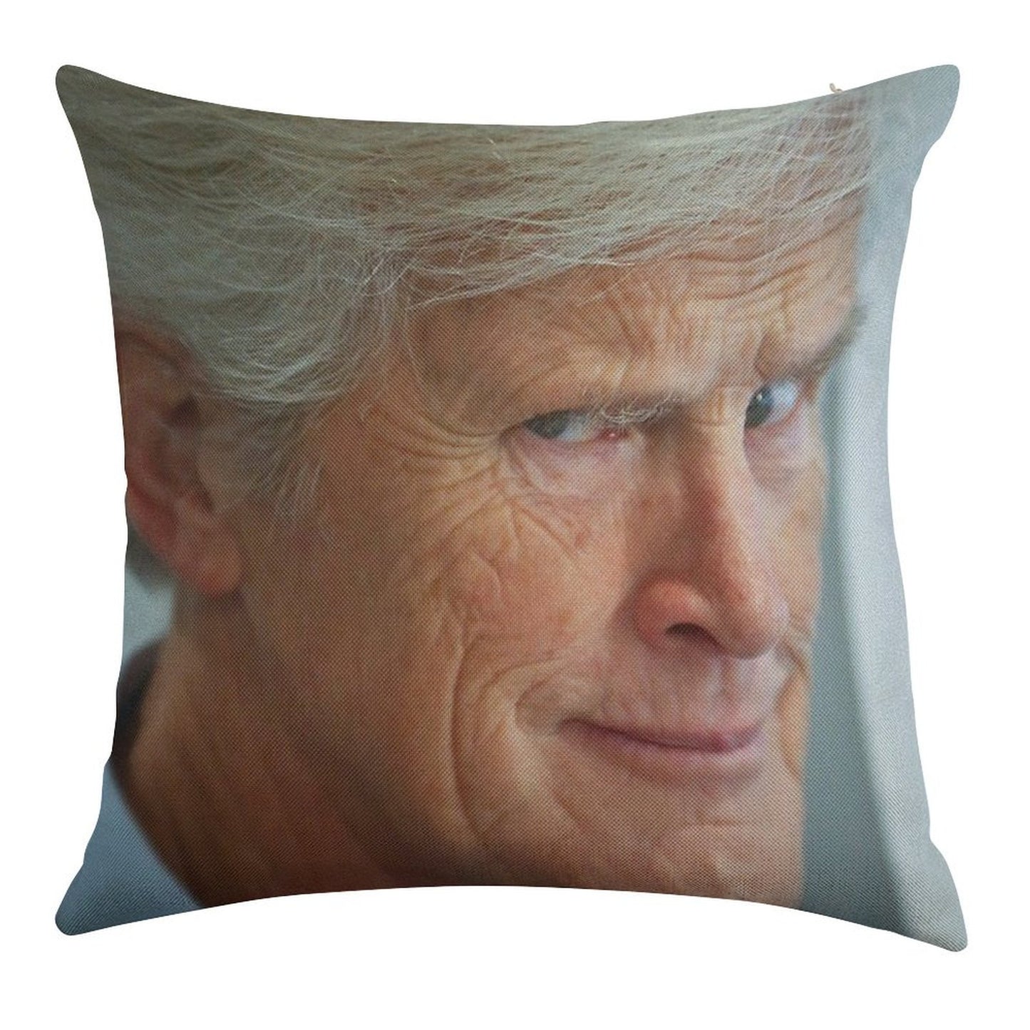 Dateline Keith Morrison - Really Linen Throw Pillow Cover