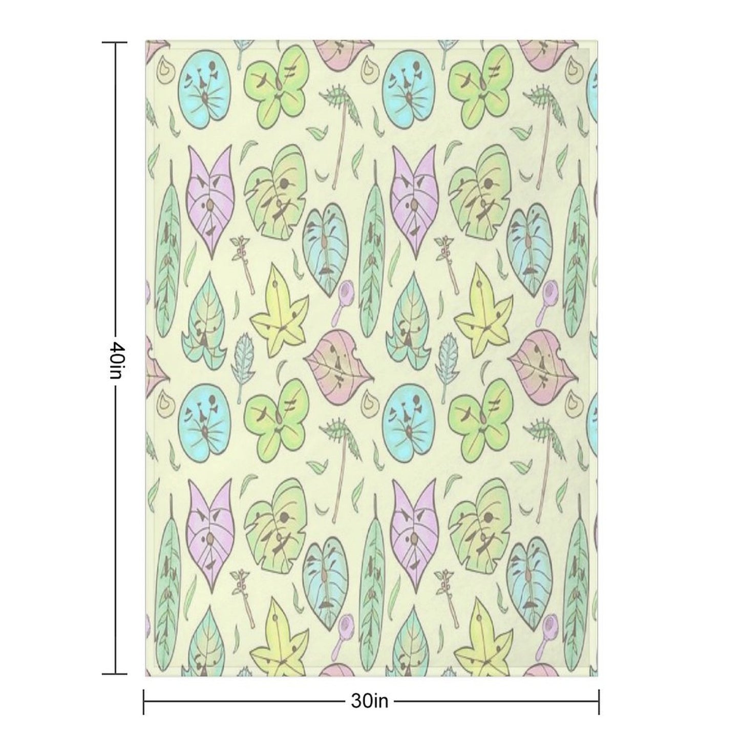 Hestu's Friends (Yellow Ver.) Throw Blanket