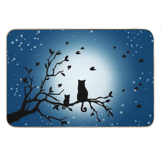 Queen And Kitten Bath Mat