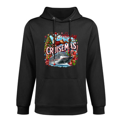 Merry Cruisemas Cruise 2025 Funny Christmas Cruisin Crew Versatile Streetwear Hoodie
