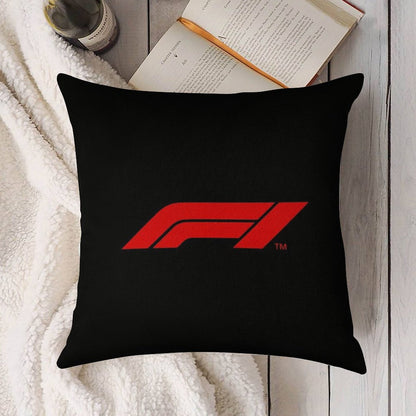 Motorsports Racing Linen Throw Pillow Cover