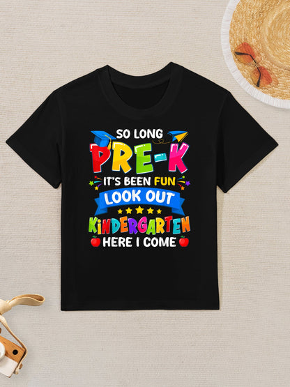 Pre-k Preschool Graduation Kids T-Shirt