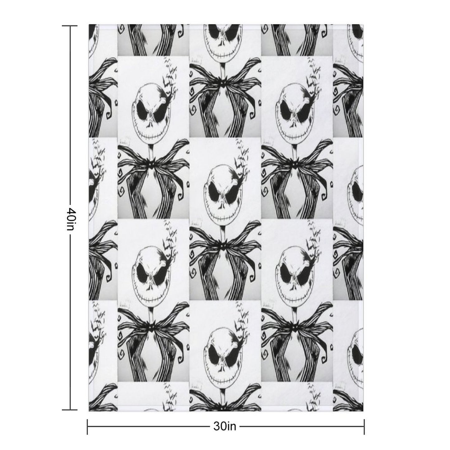 Master of Fright Throw Blanket