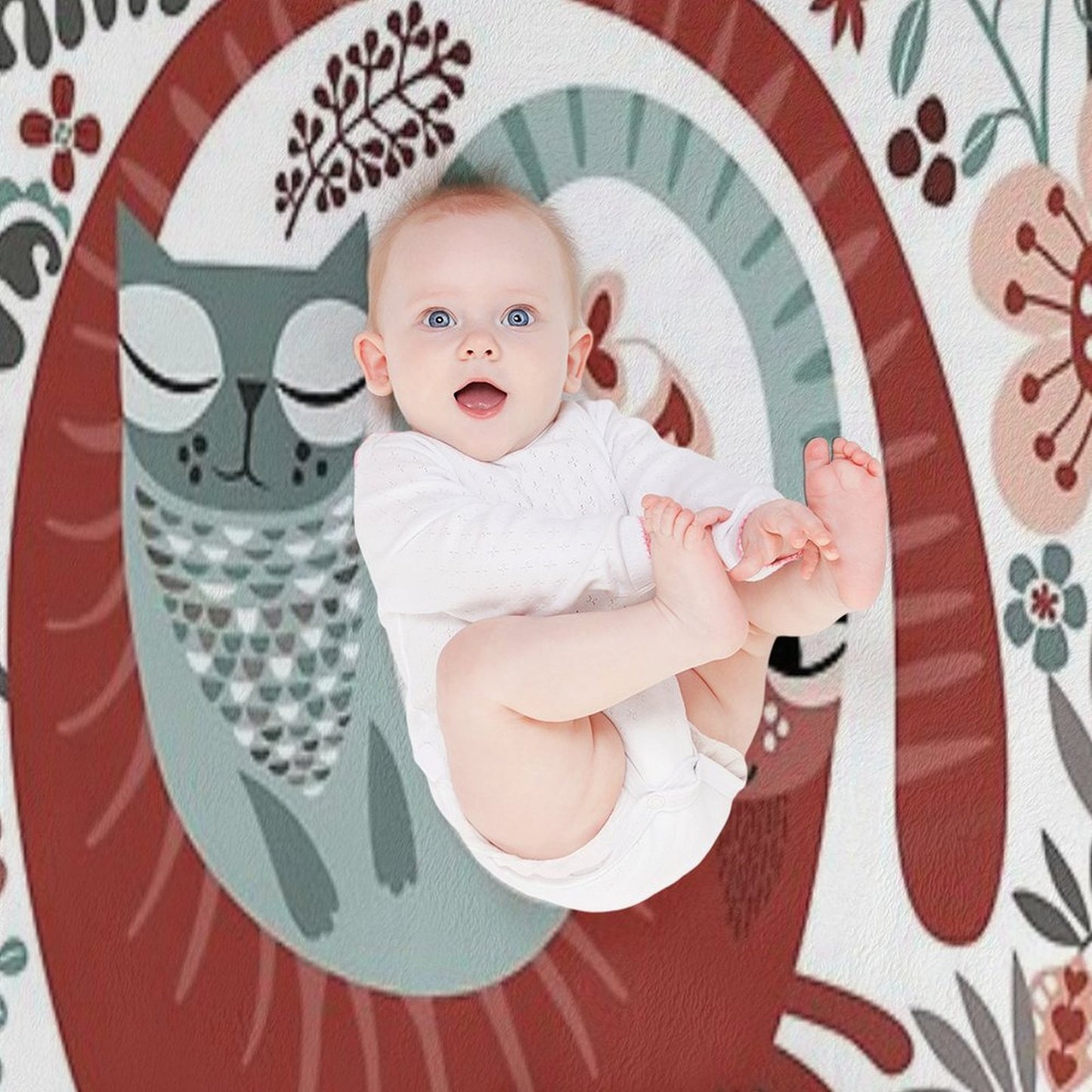 Love Cats Throw Blanket