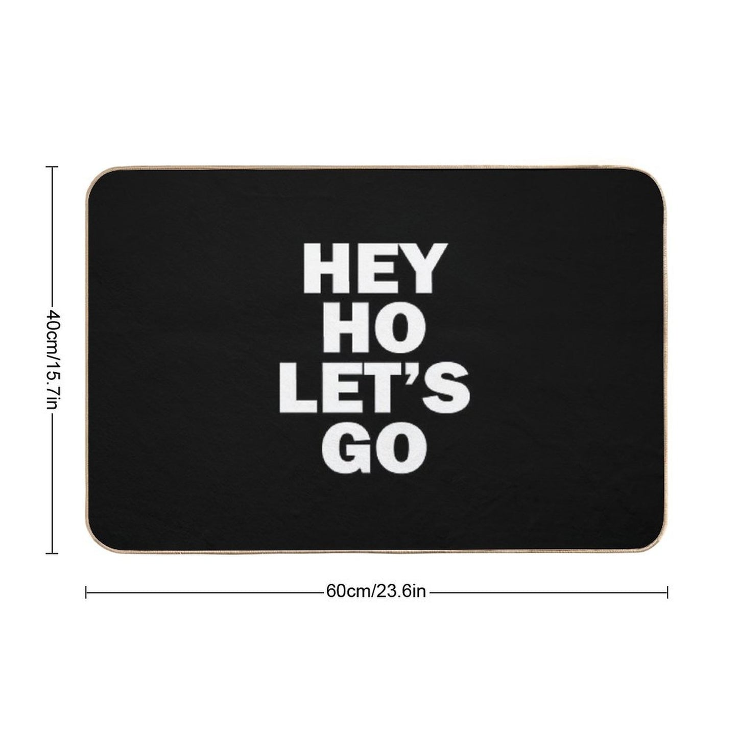The Ramones - HEY HO LET'S GO Bath Mat