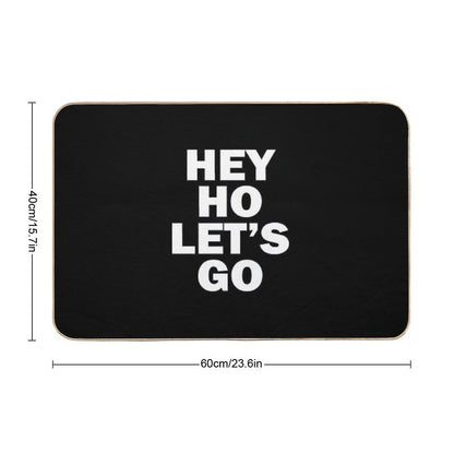 The Ramones - HEY HO LET'S GO Bath Mat