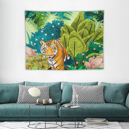 Jungle Tiger Tapestry