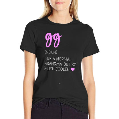 GG Definition Cute Mother&#39;s Day Noun T-Shirt