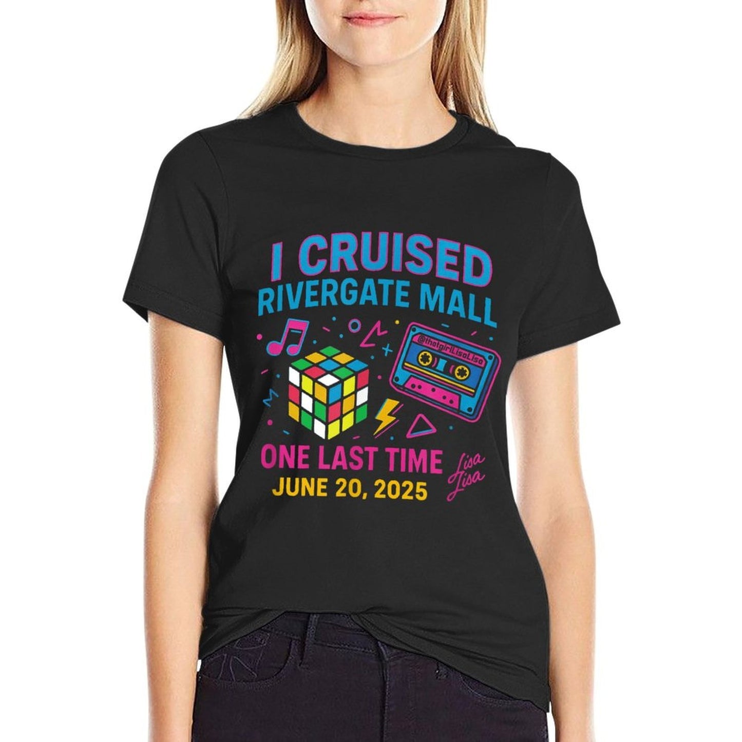 I Cruised The Mall One Last Time Rivergate 62025 Lisa Lisa  Quick-drying T-Shirt