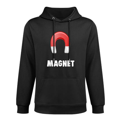 Magnet T-shirt Matching Halloween Costumes For Couples Moisture-Wicking Hoodie