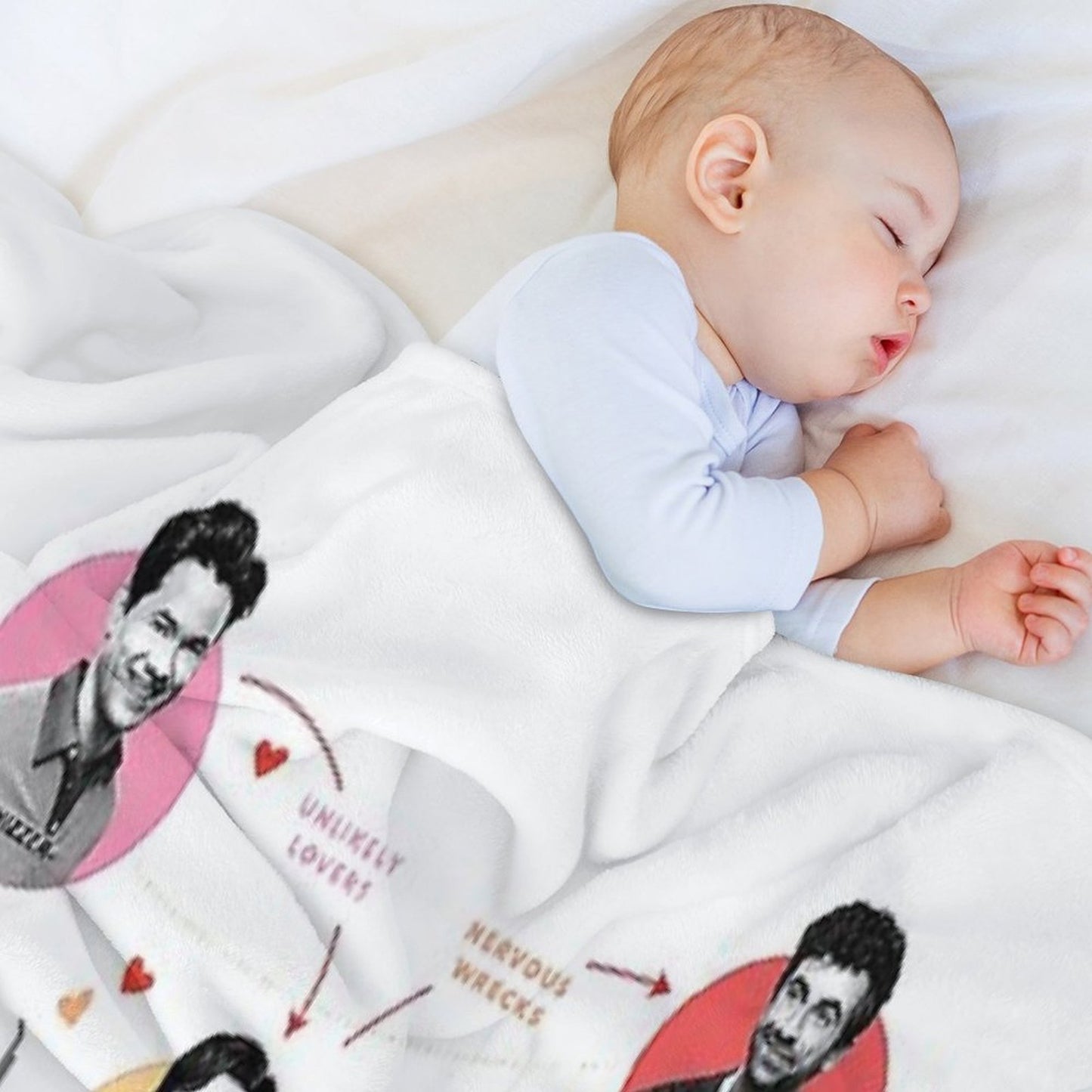 Falsettos Revival Throw Blanket