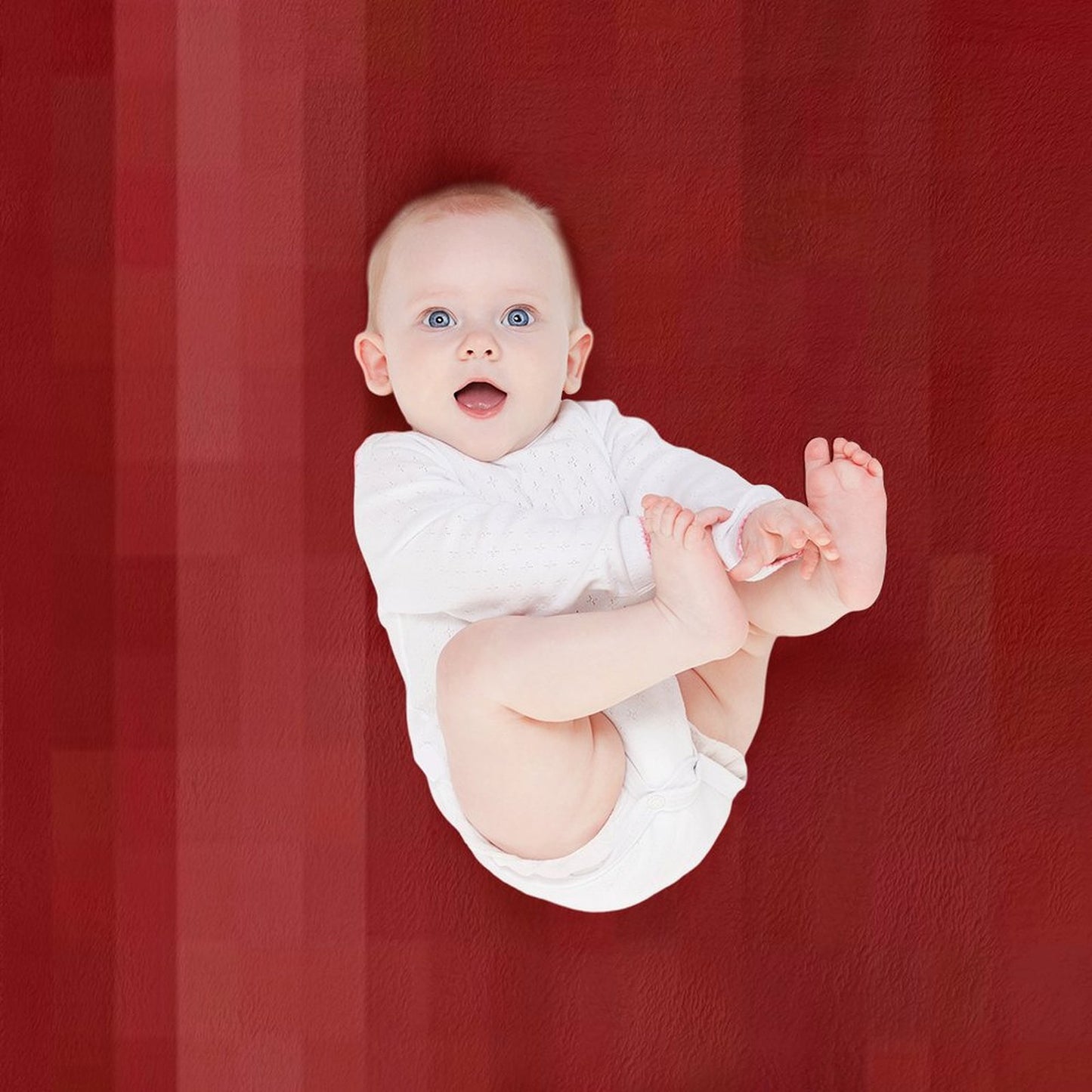 Red Bed Throw Blanket