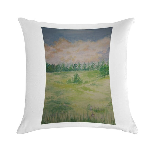 Meadow Soft Durable Construction Throw Pillow