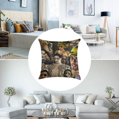 Majima Everywhere Linen Throw Pillow Cover