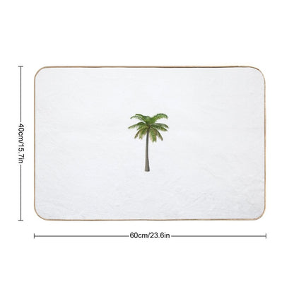 Classic Palm Tree Bath Mat