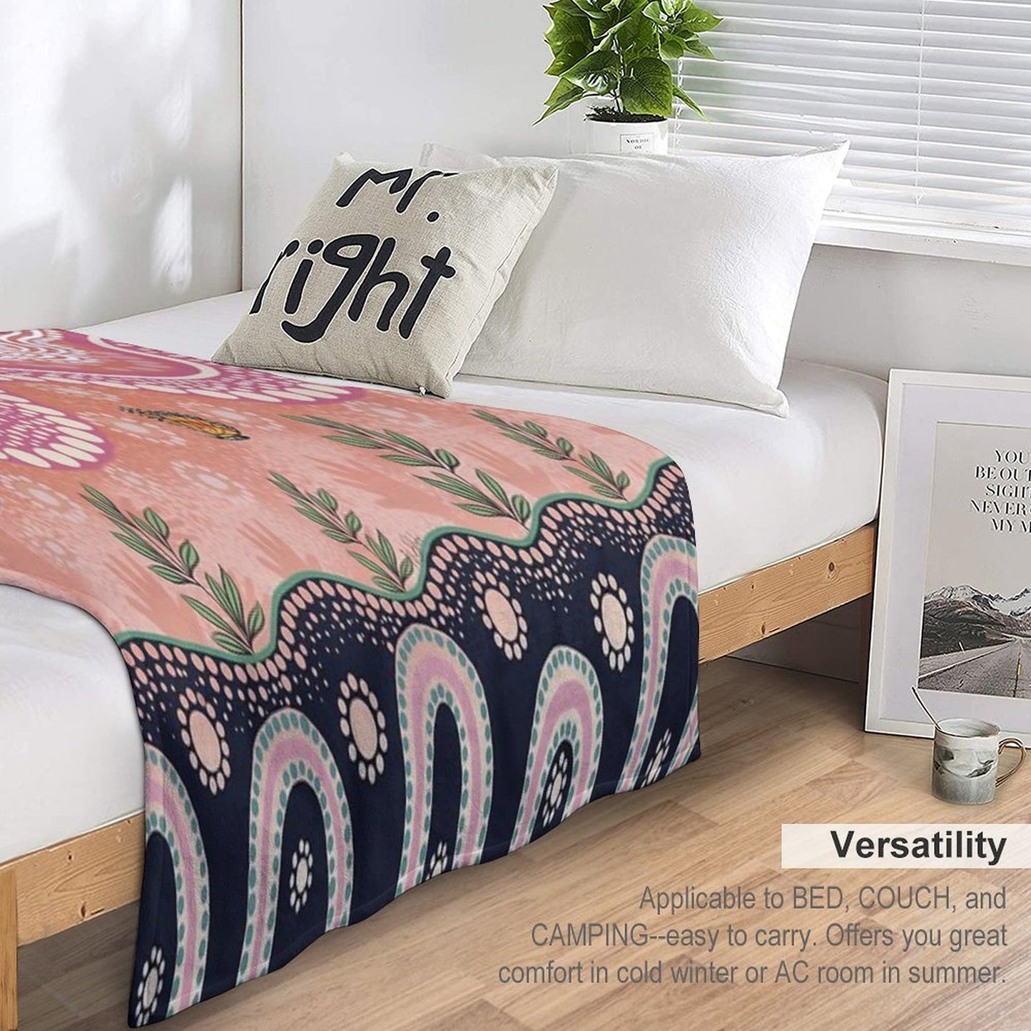 Butterfly Dreaming Throw Blanket