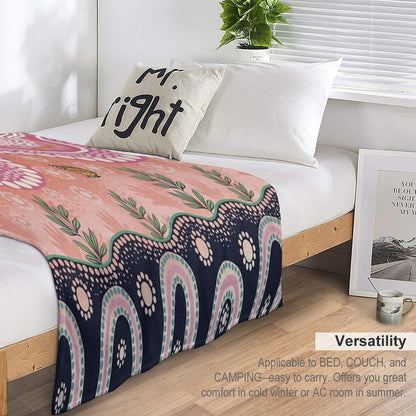 Butterfly Dreaming Throw Blanket