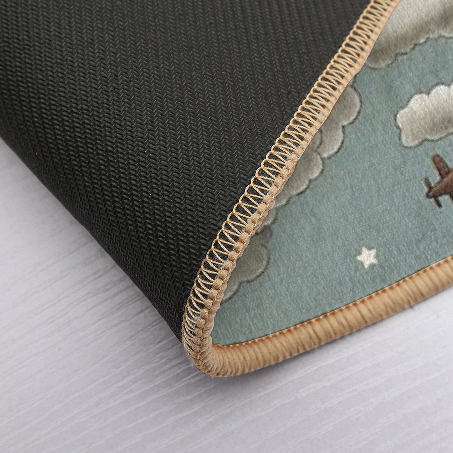 Ocean Meets Sky Bath Mat