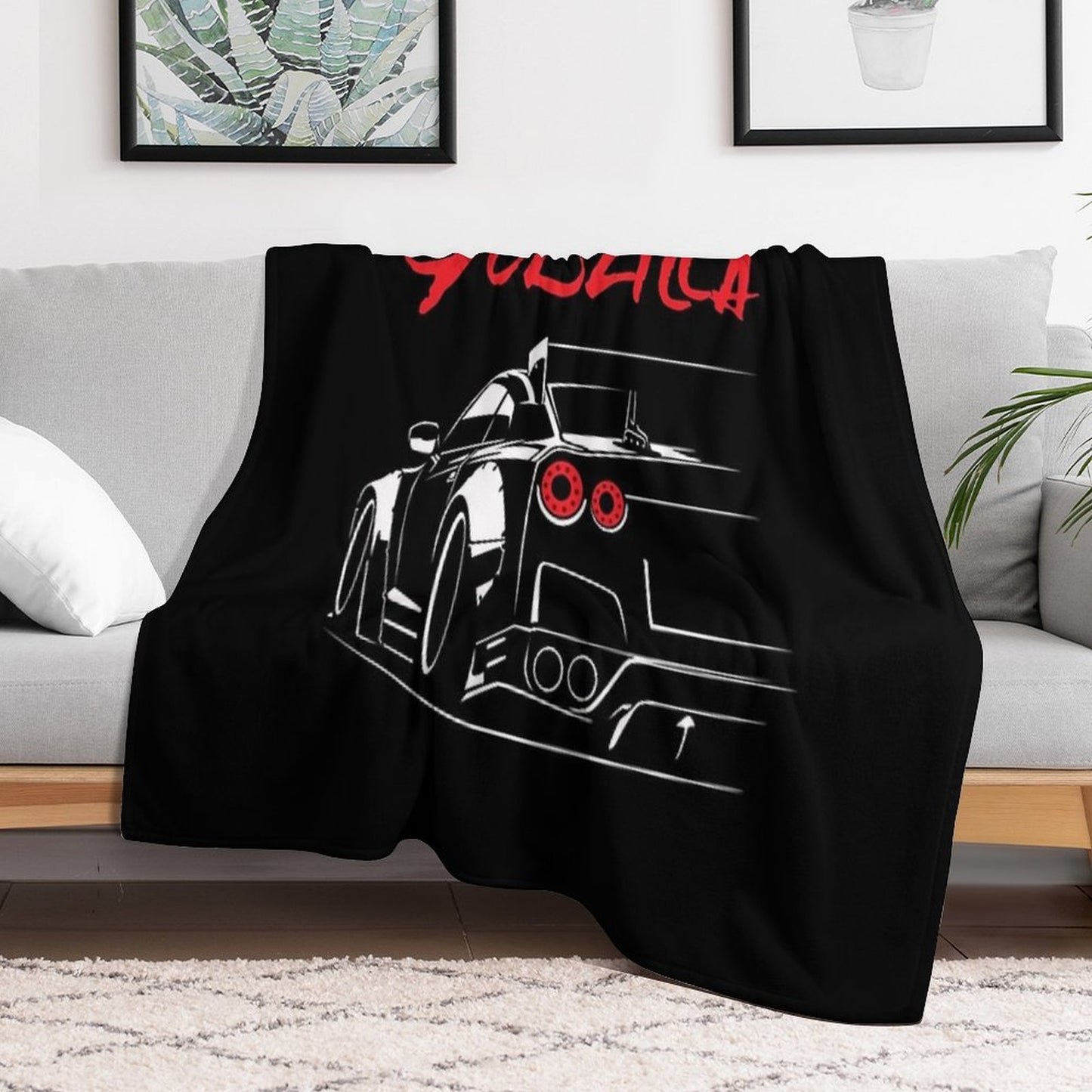 Nissan GTR R35 Throw Blanket