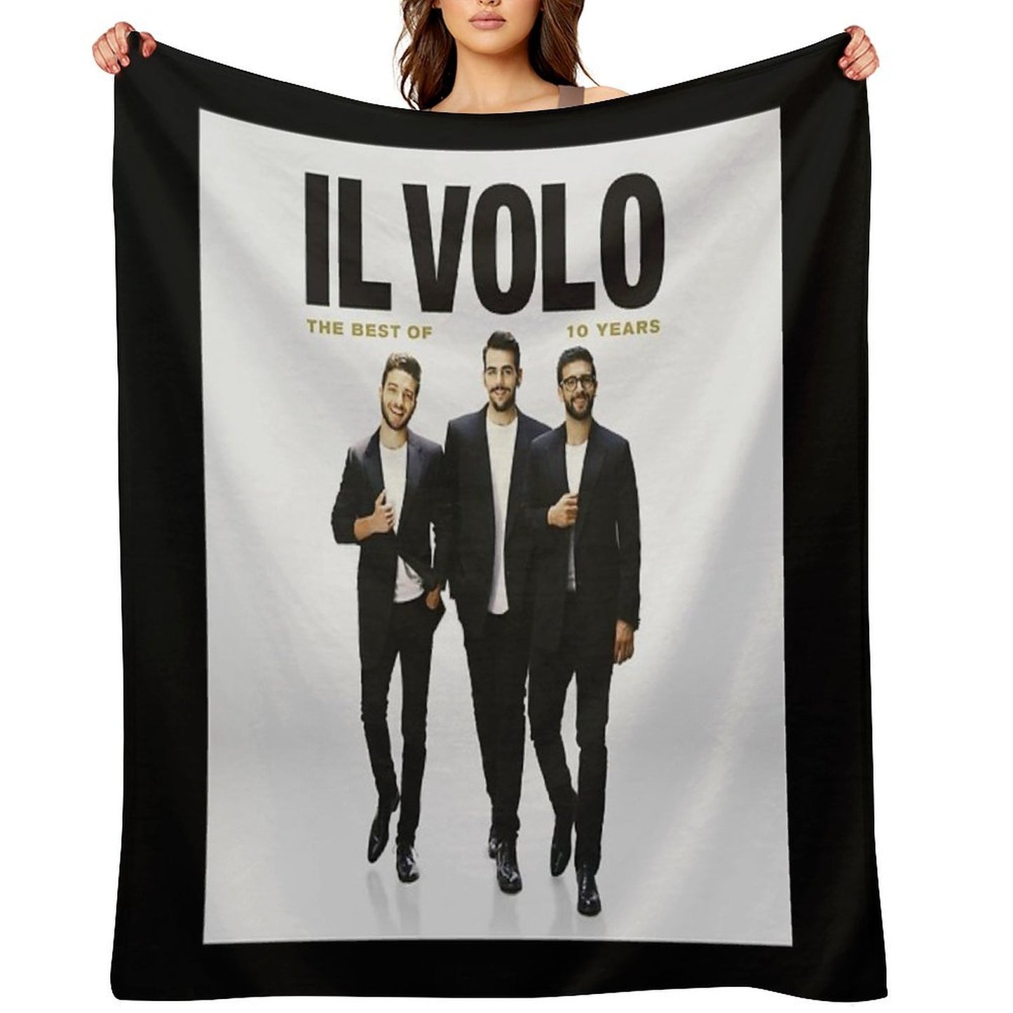 Il Volo 10 Years The Best Of Throw Blanket