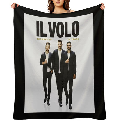 Il Volo 10 Years The Best Of Throw Blanket