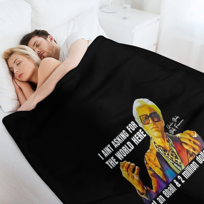 I'm Just Asking For A 8 Ball And $2 Million  Baby Billy Funny Quote Throw Blanket