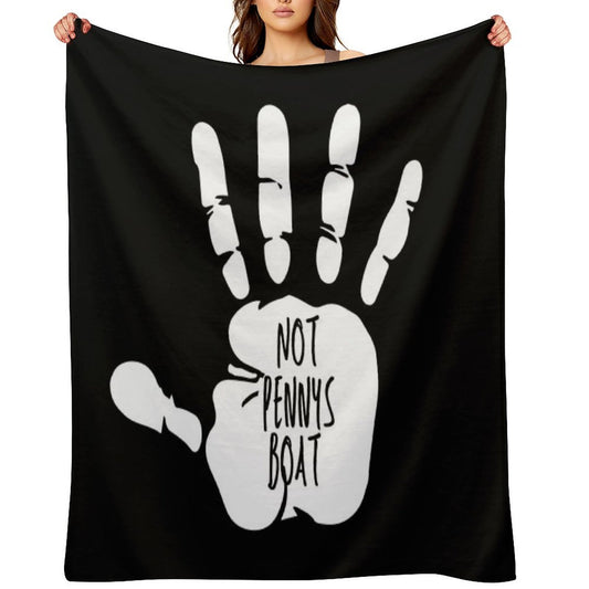Lost Series Quote by Charly Pace Not Penny's Boat Throw Blanket