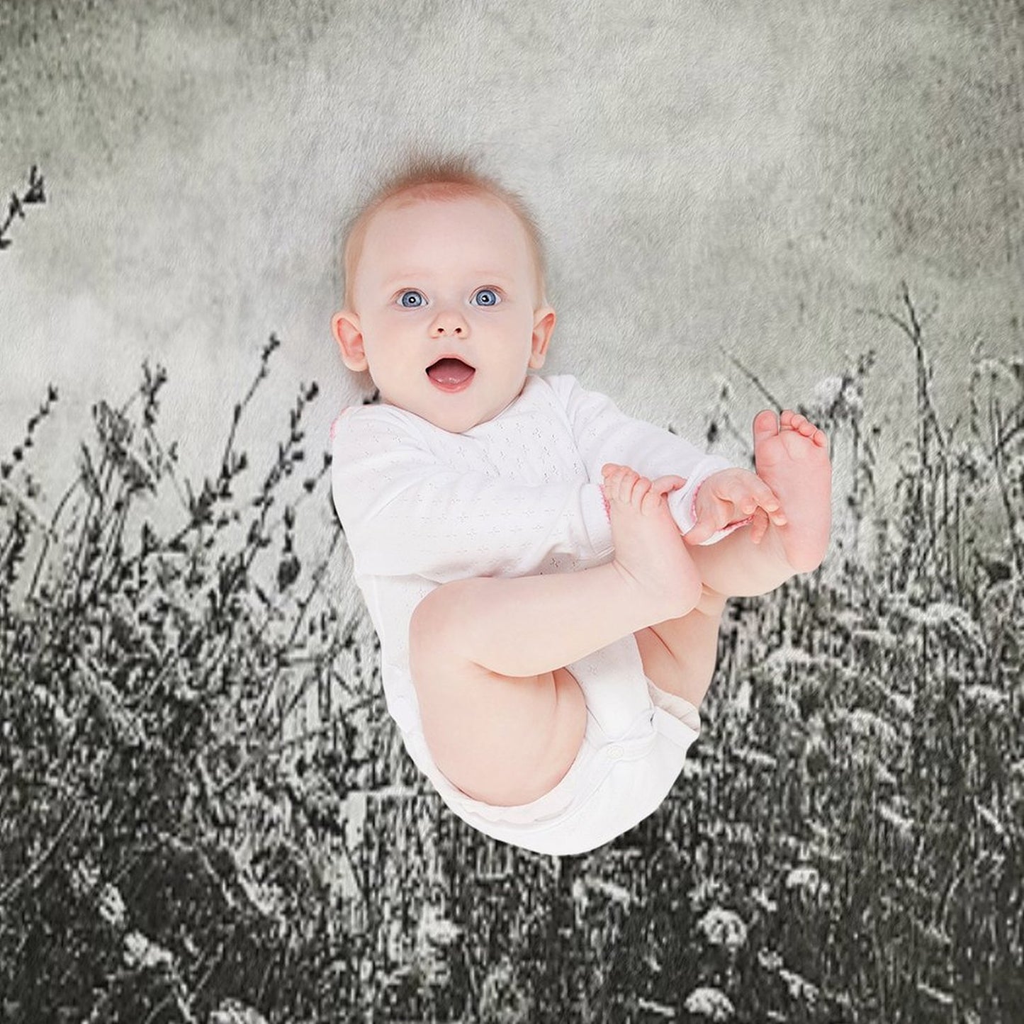 Counting Flowers Like They Were Stars Throw Blanket